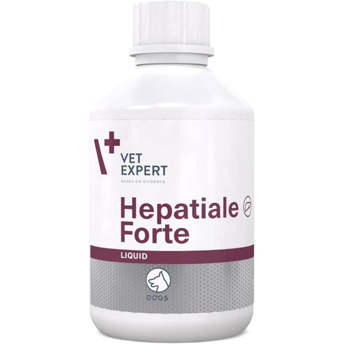 Hepatiale Forte supplements for dogs to support liver function, 250 ml