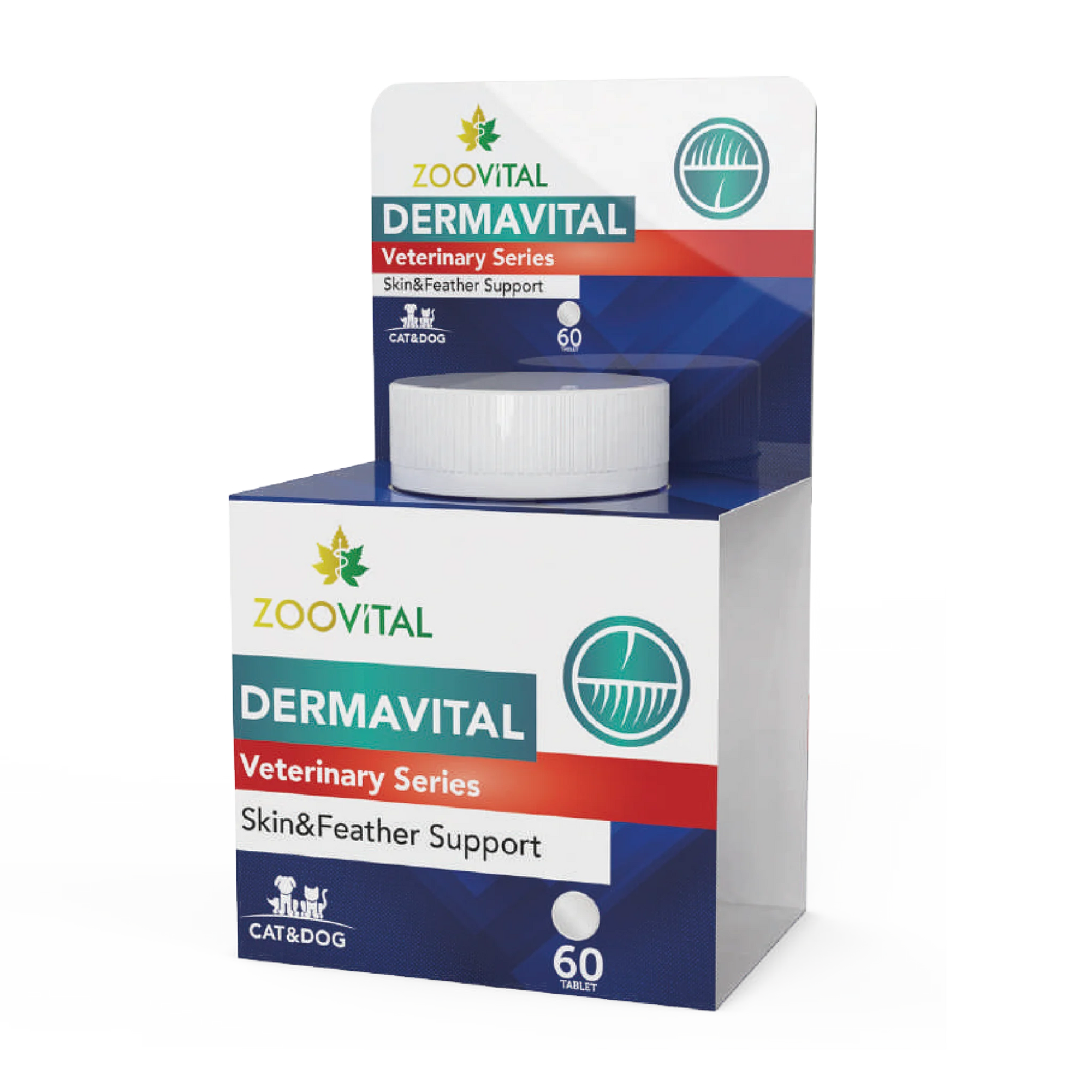 Zoovital Dermavital Hair & Skin Support, 60 Tab.
